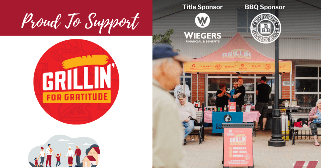 Proud To Support Grillin’ for Gratitude